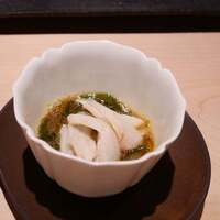 鮨 梢 - 昆布そうめんとエボ鯛