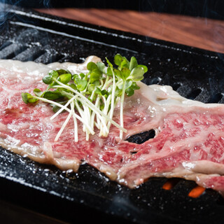 Many popular menu items such as "grilled sirloin shabu"