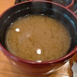 みのり鮨 - お椀: しじみ汁