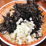 やすどん - 『岩のりラーメン』『チャーシュー』『玉ねぎ』1350円