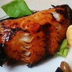 割烹お食事 吉田屋 - 銀鱈の味噌漬け焼き定食