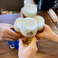 寿司割烹 「ともづな」 ヒルトン福岡シーホーク - お疲れ様の乾杯♪(*^^)o凵凵o(^^*)♪