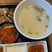 大徳壽 みなとみらい - コムタンスープとどれも美味なおかずたち特にしぐれ煮が素晴らしい