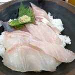 おわせ魚食堂 - 地魚丼