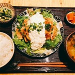 Izakaya Katete - チキン南蛮定食@980円
