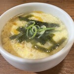 雞蛋湯泡飯