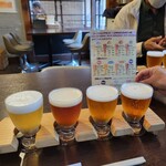 Yanaka Biahoru - ビールのテイスティングです。