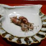 御料理ふじ居 - 蛍烏賊炭火焼き