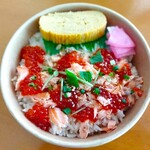 キッチン あきは - 日替り丼「はらこ飯」650円