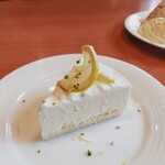 なぎさ橋珈琲 - レモンチーズケーキ