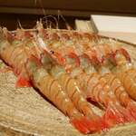 御料理ふじ居 - ボタン海老