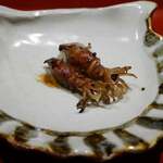 御料理ふじ居 - 蛍烏賊よく焼いた炭火焼き