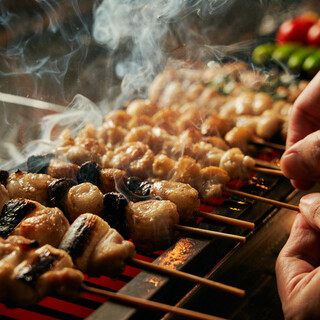 [Excellent freshness❗️] Yakitori and yakitori skewered every day with a secret sauce