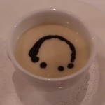 ダイニングルーム - 2013 4 白アスパラガスのポタージュ トリュフ風味で