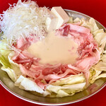 肉寿司ちょんまげ - 豆乳肉吸い鍋