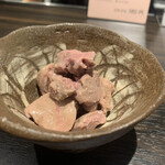 キッチン はる - 鶏肝のふわとろ煮