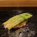 戸越銀座 鮨 ばんど - 芽葱