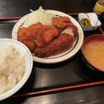 西麻布 三河屋 - 三河屋(ミックス定食)