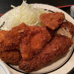 西麻布 三河屋 - 三河屋(ミックス定食)