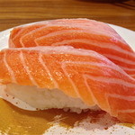 回転寿司喜楽 - 料理写真:とろサーモン