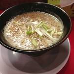 ごりまる - つけ麺　￥800  ランチ　麺大盛り無料　野菜増し無料