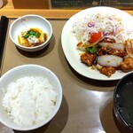 Yayoi Ken - 黒酢酢豚定食