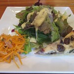 街角グラス - ランチのサラダ(３回目)