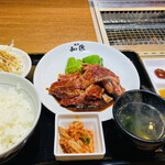 Yakiniku No Watami - ワタミカルビの定食♡少しアップで♡