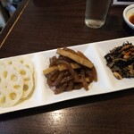 金町製麺 - おばんざい盛り