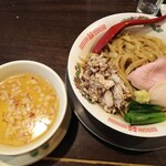 金町製麺 - 鰤の鰤尽くし和えつけ麺