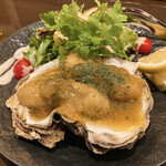 酒彩 粋 - 牡蠣のガーリックバター焼き
