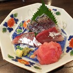 金町製麺 - 刺身盛