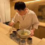 日本料理 研野 - 酒井研野氏