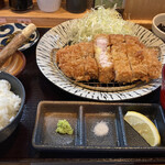 箱崎 井のかわず - ロースとんかつ定食