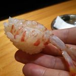 天寿し - 車海老。リフト(^-^)/