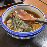 郷土料理 大衆割烹 ほづみ亭 - 宇和島鯛めし　鯛とタレ