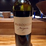 炭火割烹 白坂 - ⚫MAROJALLIA　2006
      フランスの赤ワイン。ボルドーブレンド