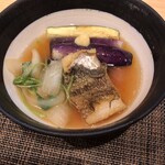 お席 みきち - ドンコの揚げ出汁