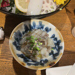 別邸花火 おにかい - タコわさ