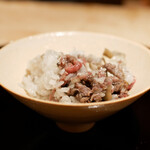 膳処末富 - それぞれの食材は驚くまでに香りを吸ってダイレクトに届く香り。堪らない。