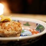 膳処末富 - プリップリの身は粗挽き感がありながらも、ほろりとしたやわらかさ。