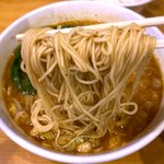我流担々麺 竹子 - 01.タンタン麺 細麺　2022.10.4