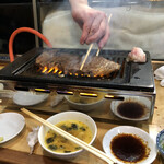 焼肉せがわ - 焼き上がり。