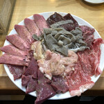 焼肉せがわ - 塩盛合せ絶品で、