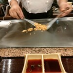 鉄板焼ステーキ 一ッ葉ミヤチク - 