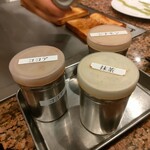 鉄板焼ステーキ 一ッ葉ミヤチク - デザートの味付け用