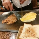 鉄板焼ステーキ 一ッ葉ミヤチク - 