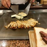 鉄板焼ステーキ 一ッ葉ミヤチク - 