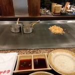 鉄板焼ステーキ 一ッ葉ミヤチク - これから始まります。