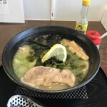 麺屋 若虎 - 塩あおさラーメン